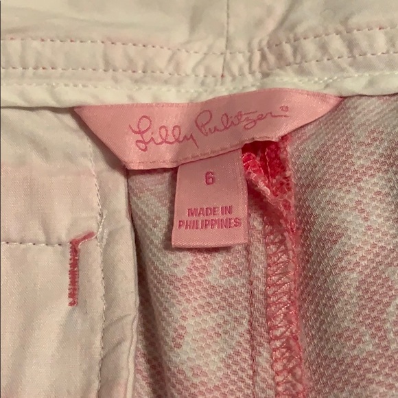 Lilly Pulitzer Butterfly Capri Pants - Picture 3 of 7